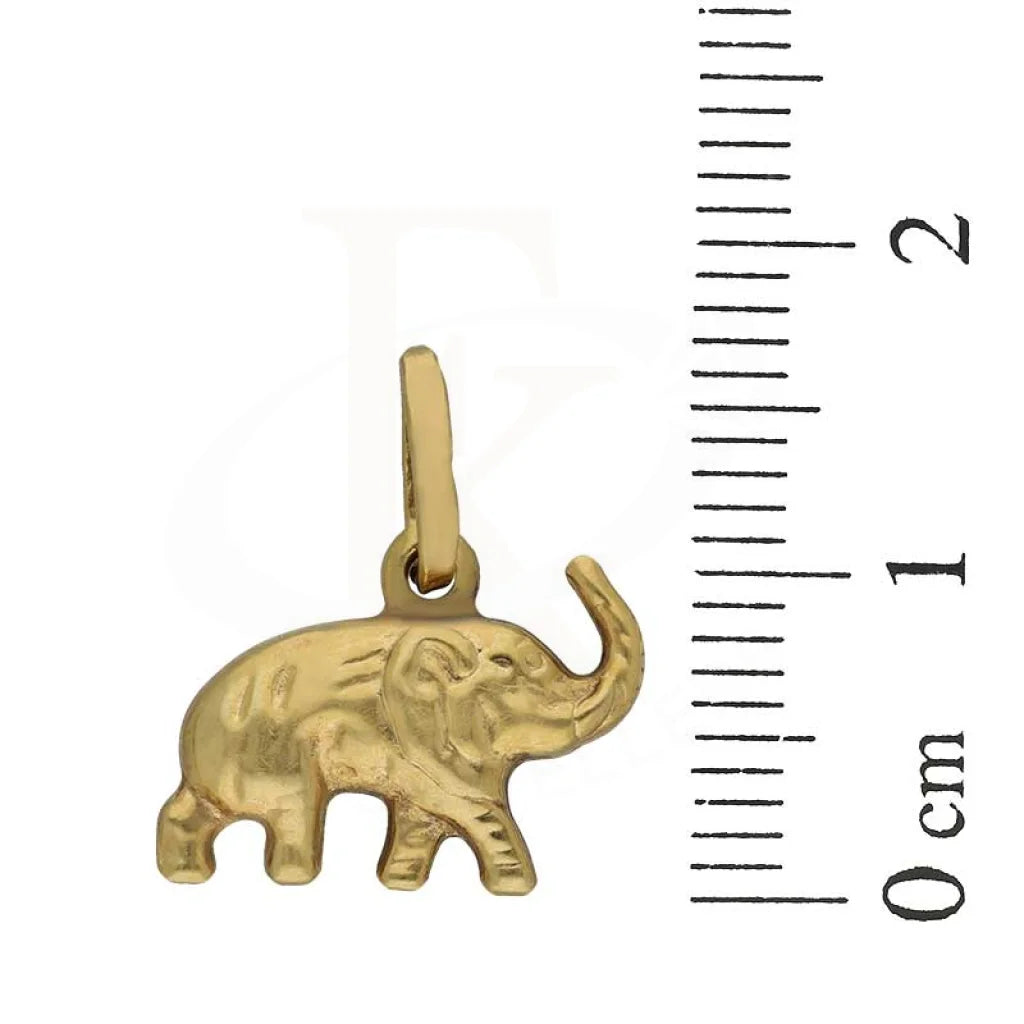 Gold Elephant Pendant 18Kt - Fkjpnd18K3155 Pendants