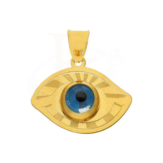 Gold Evil Eye Pendant 21Kt - Fkjpnd21K2437 Pendants