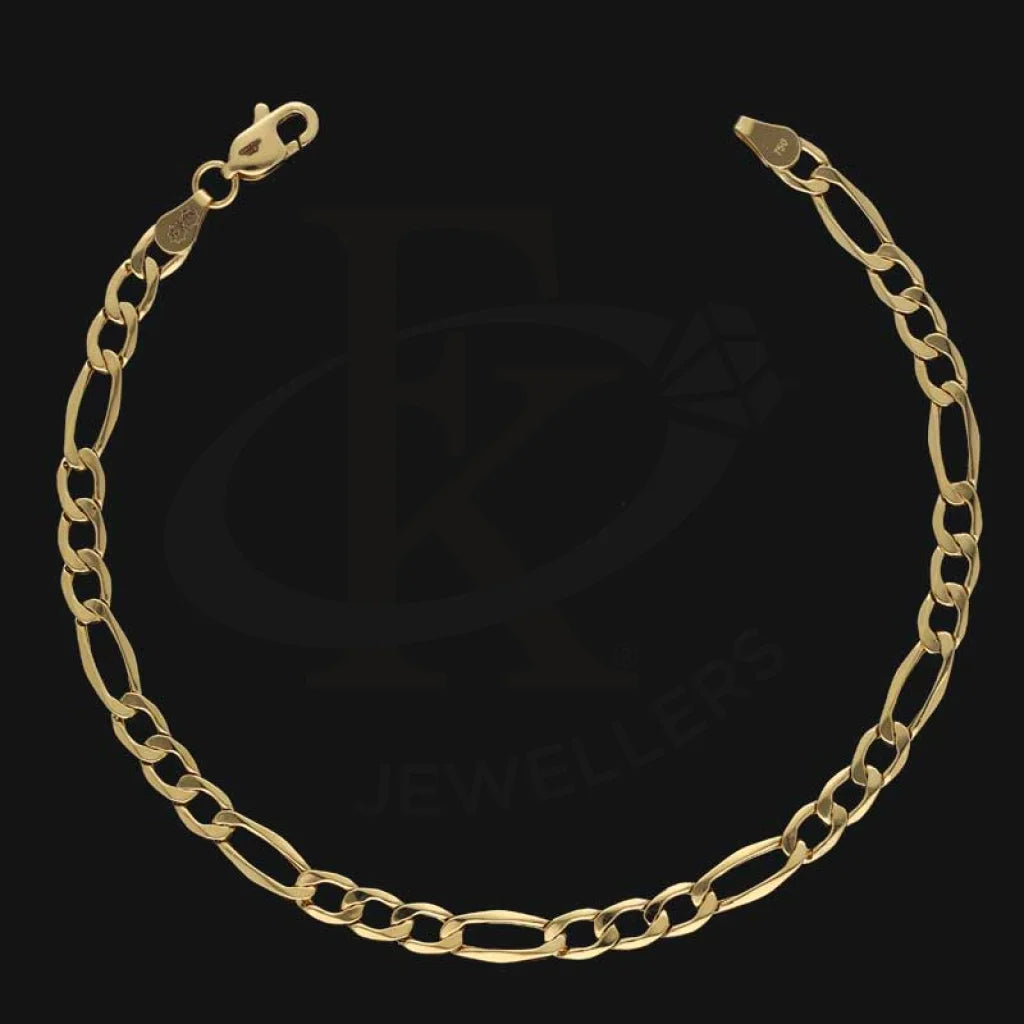 Gold Figaro Bracelet 18Kt - Fkjbrl18K2935 Bracelets