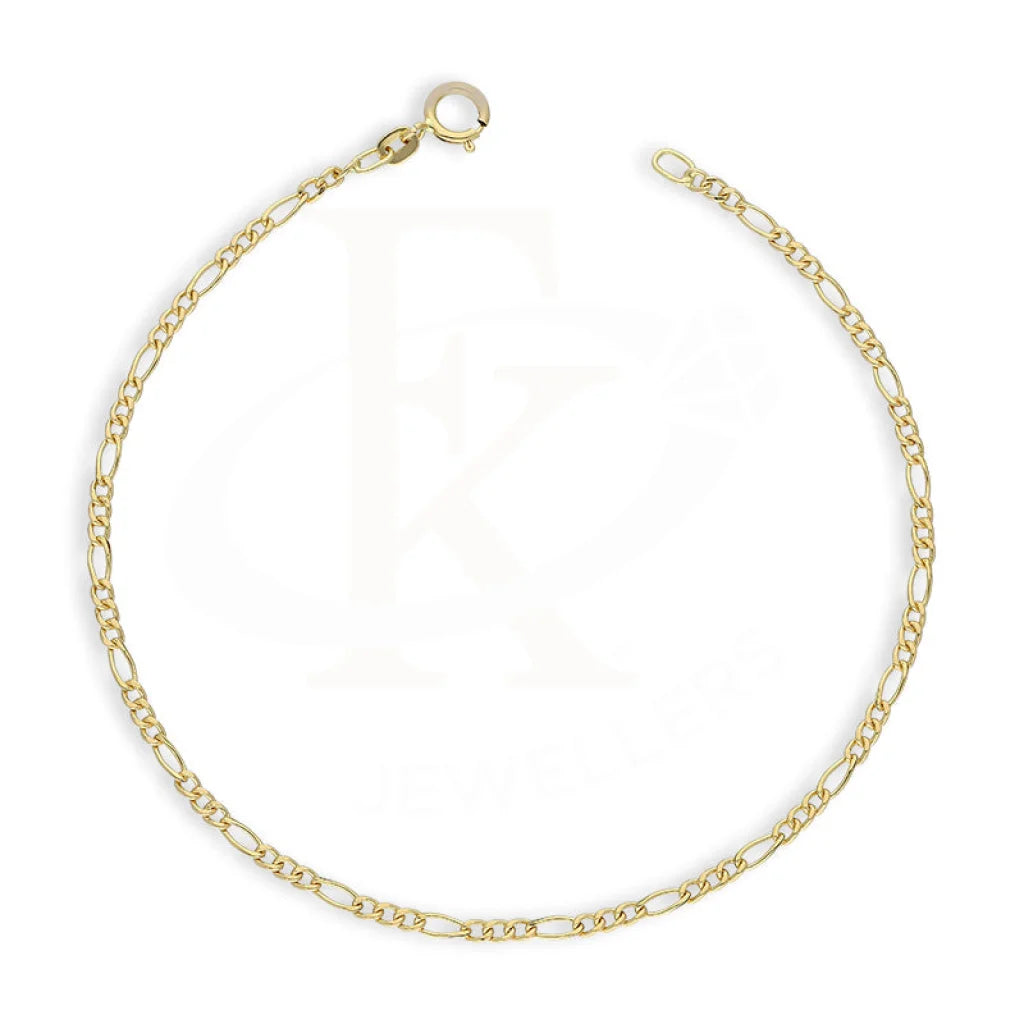 Gold Figaro Bracelet 18Kt - Fkjbrl18K5253 Bracelets