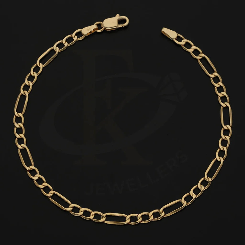 Gold Figaro Bracelet 18Kt - Fkjbrl18K5502 Bracelets