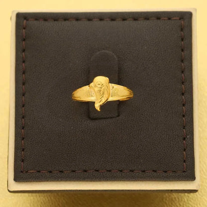 Gold Fish Shaped Ring 18Kt - Fkjrn18K3454 Rings