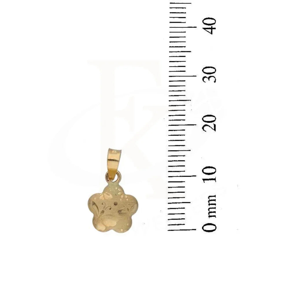 Gold Flower Pendant 18Kt - Fkjpnd18K3121 Pendants