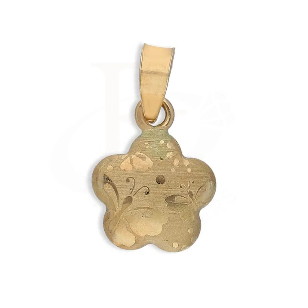 Gold Flower Pendant 18Kt - Fkjpnd18K3121 Pendants