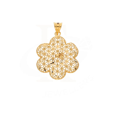 Gold Flower Pendant 21Kt - Fkjpnd21Km8380 Pendants