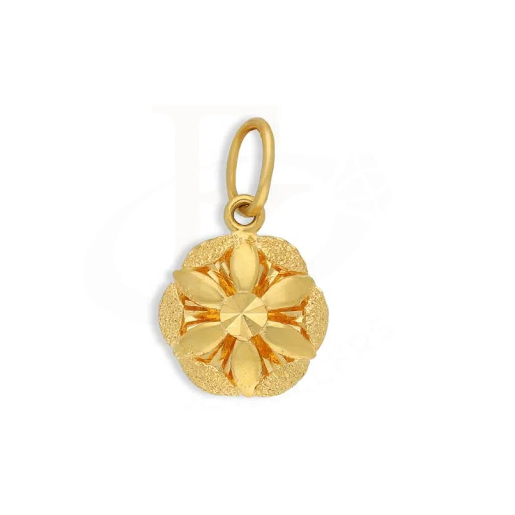 Gold Flower Pendant 22Kt - Fkjpnd22K2783 Pendants