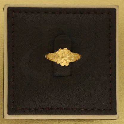 Gold Flower Ring 18Kt - Fkjrn1483 Rings