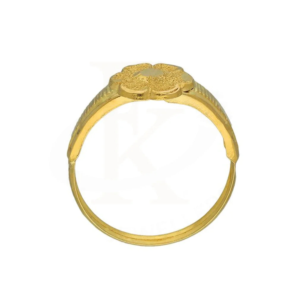 Gold Flower Ring 18Kt - Fkjrn18K3300 Rings