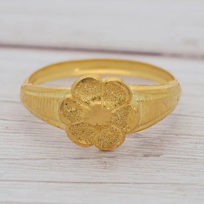 Gold Flower Ring 18Kt - Fkjrn18K3300 Rings