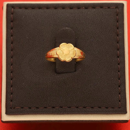 Gold Flower Ring 18Kt - Fkjrn18K3300 Rings