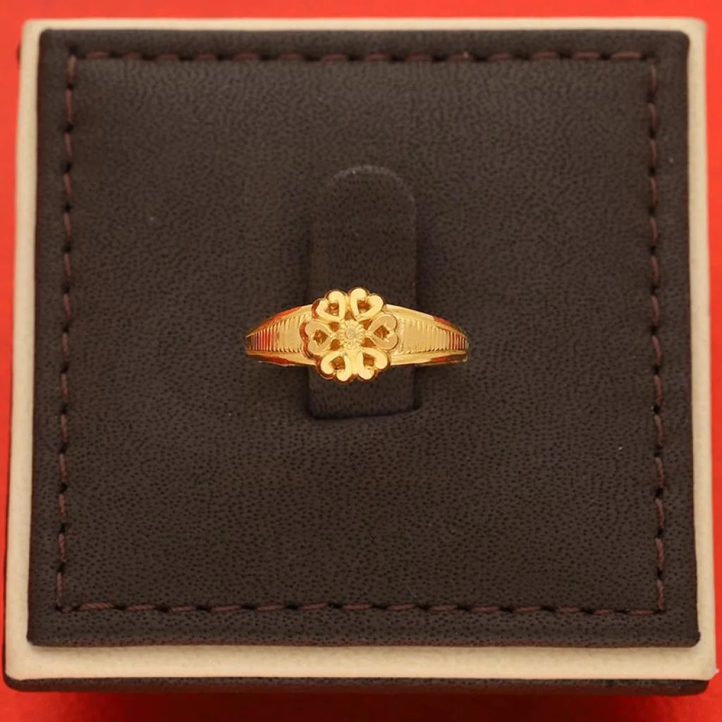 Gold Flower Ring 18Kt - Fkjrn18K3305 Rings