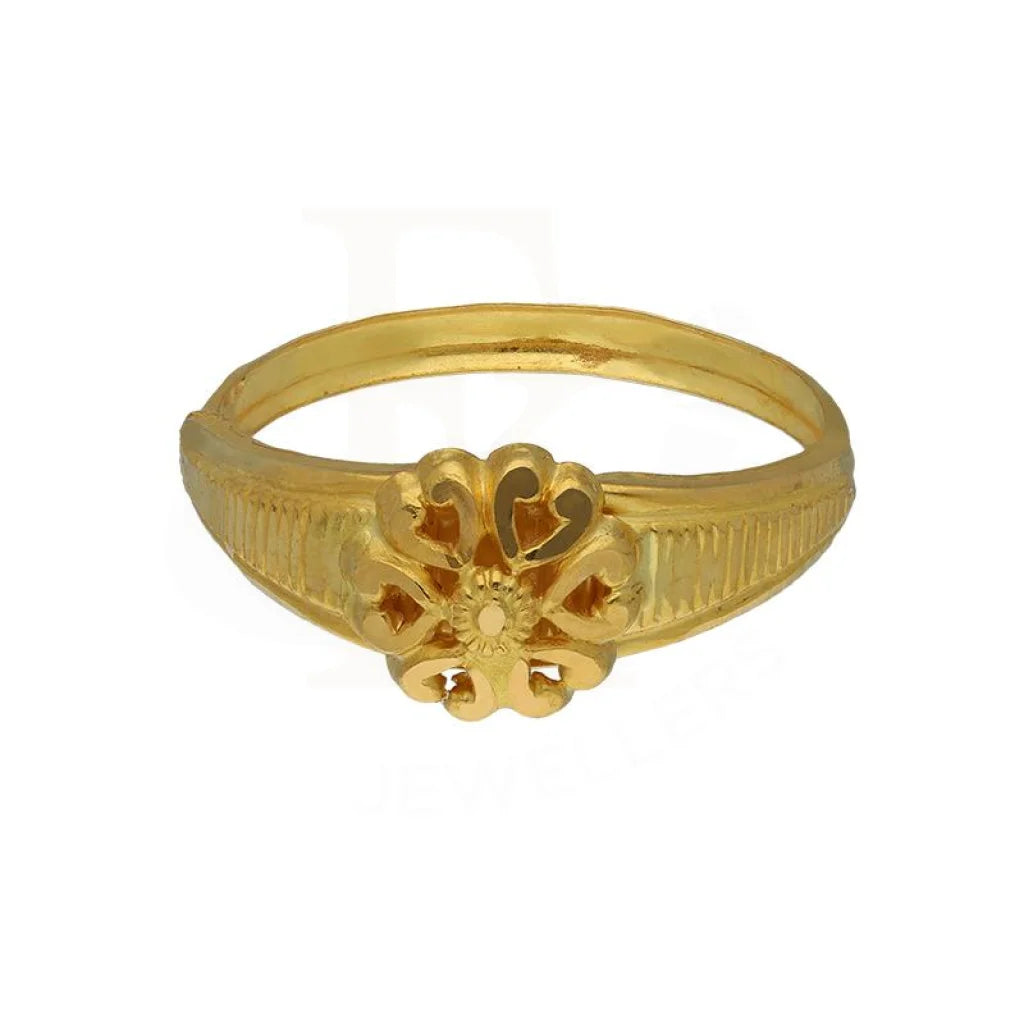 Gold Flower Ring 18Kt - Fkjrn18K3305 Rings