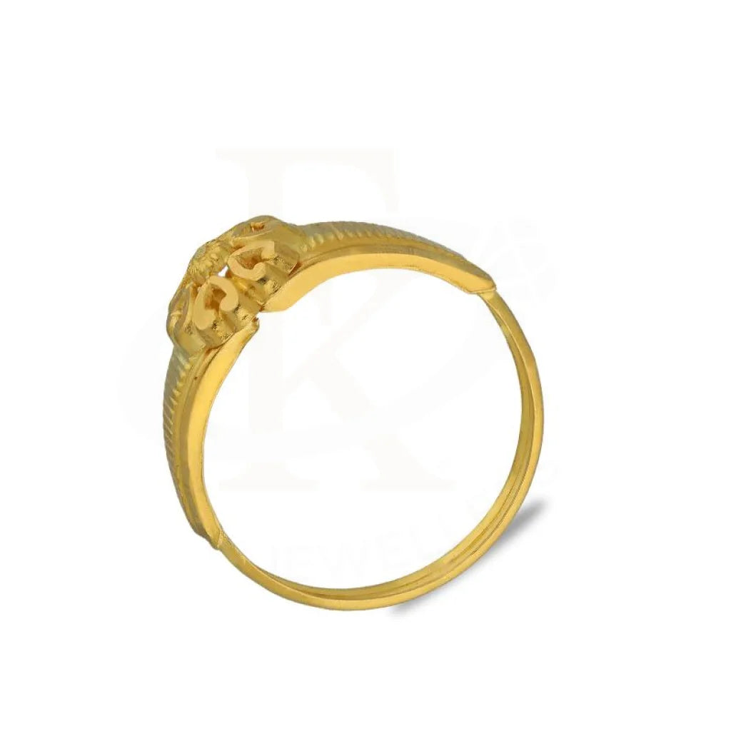 Gold Flower Ring 18Kt - Fkjrn18K3305 Rings