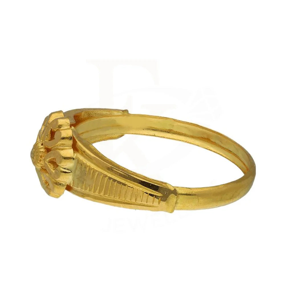 Gold Flower Ring 18Kt - Fkjrn18K3305 Rings