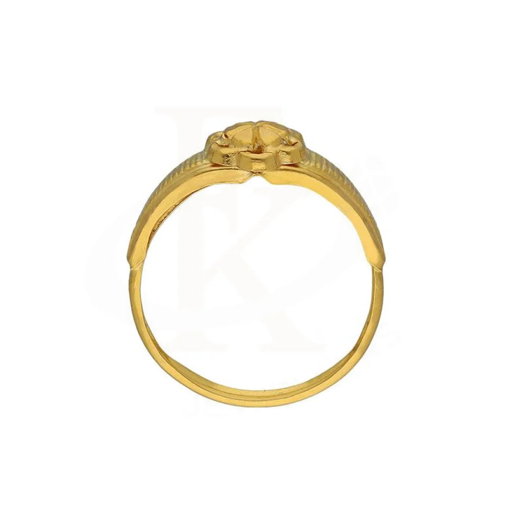 Gold Flower Ring 18Kt - Fkjrn18K3306 Rings