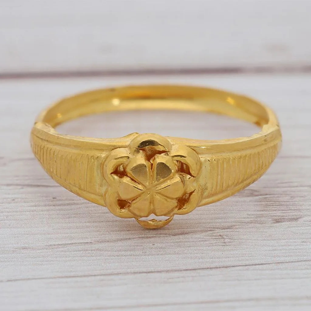 Gold Flower Ring 18Kt - Fkjrn18K3306 Rings