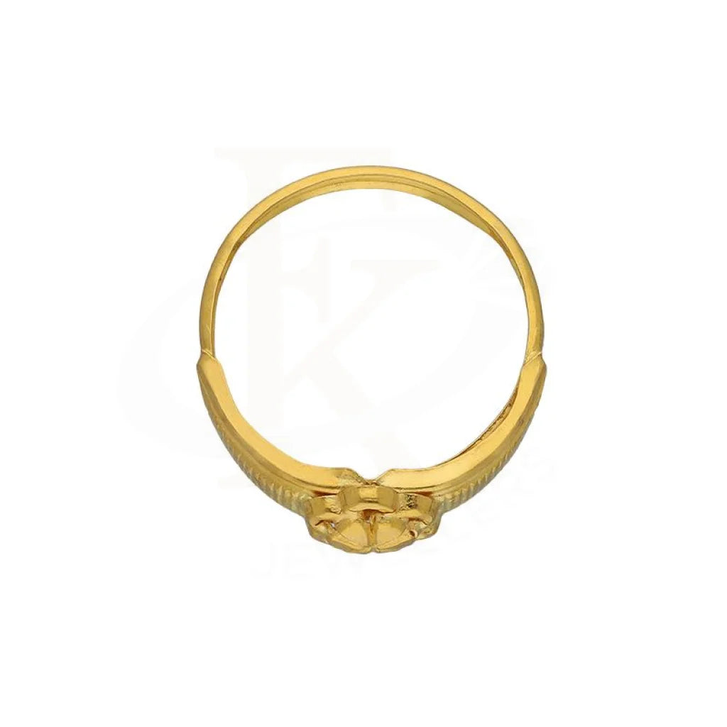 Gold Flower Ring 18Kt - Fkjrn18K3306 Rings