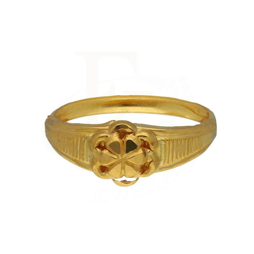 Gold Flower Ring 18Kt - Fkjrn18K3306 Rings