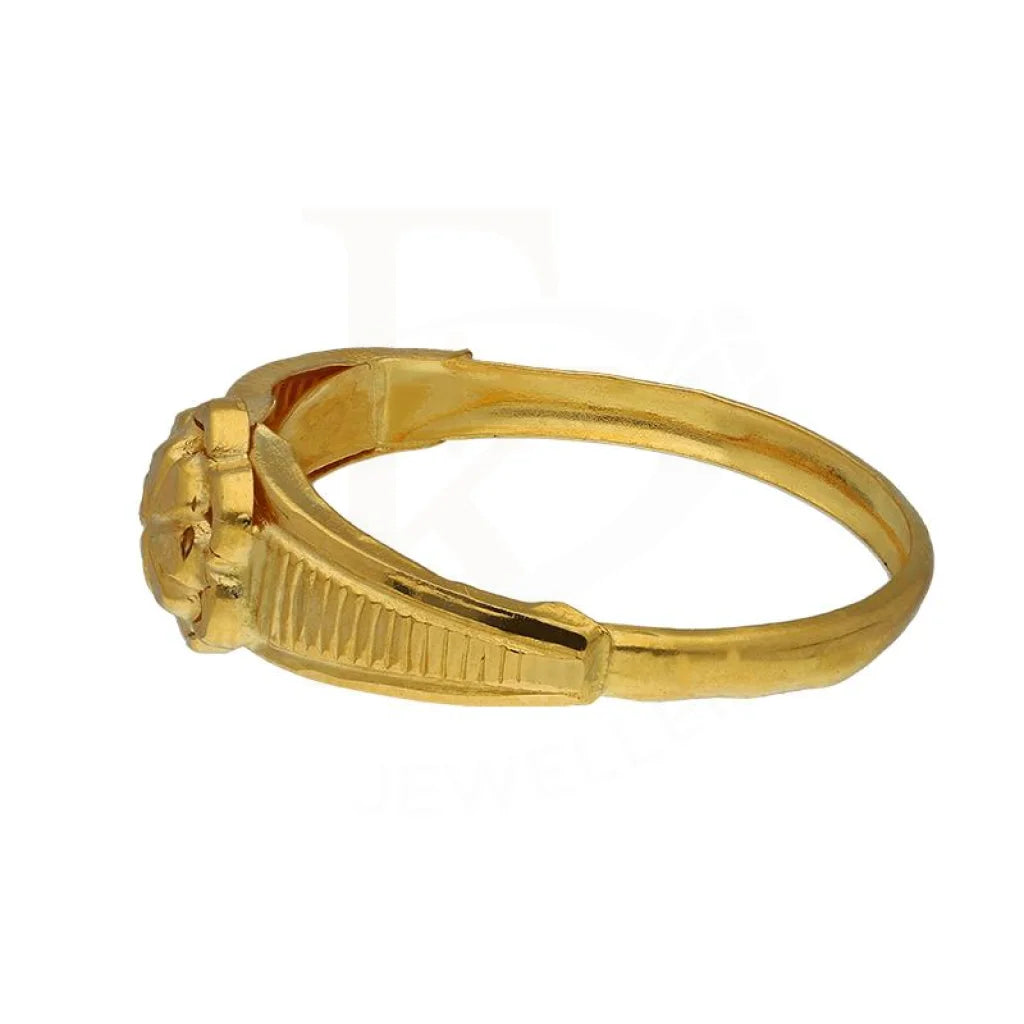 Gold Flower Ring 18Kt - Fkjrn18K3306 Rings