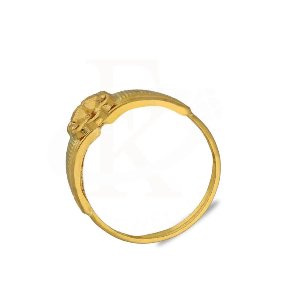 Gold Flower Ring 18Kt - Fkjrn18K3306 Rings