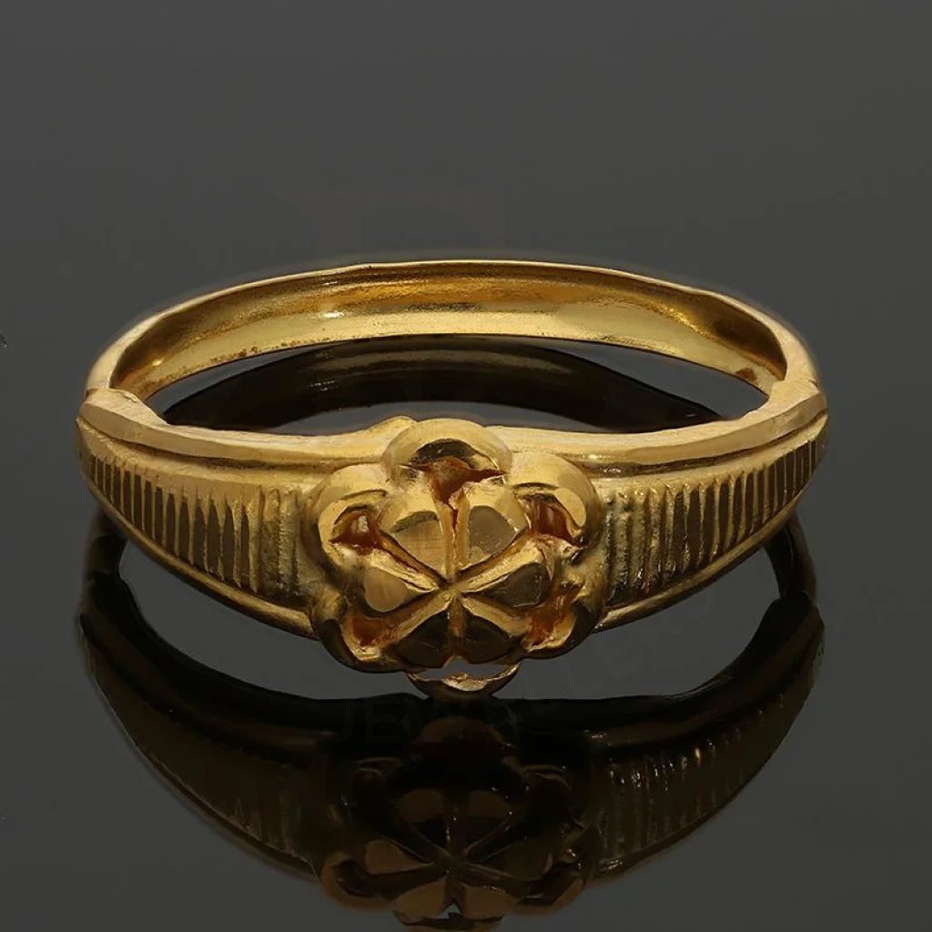 Gold Flower Ring 18Kt - Fkjrn18K3306 Rings