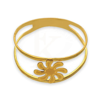 Gold Flower Ring 21Kt - Fkjrn21K2849 Rings