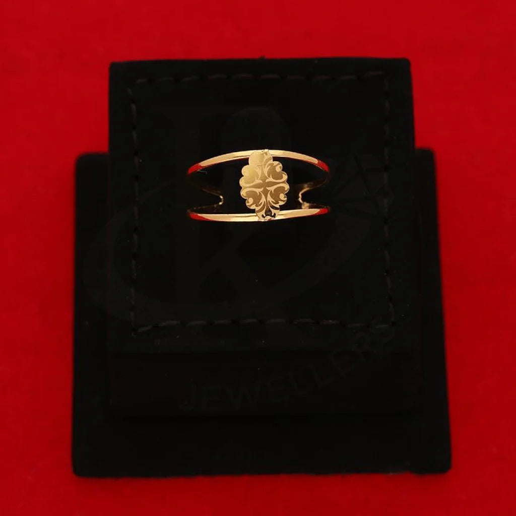 Gold Flower Ring 21Kt - Fkjrn21K2850 Rings