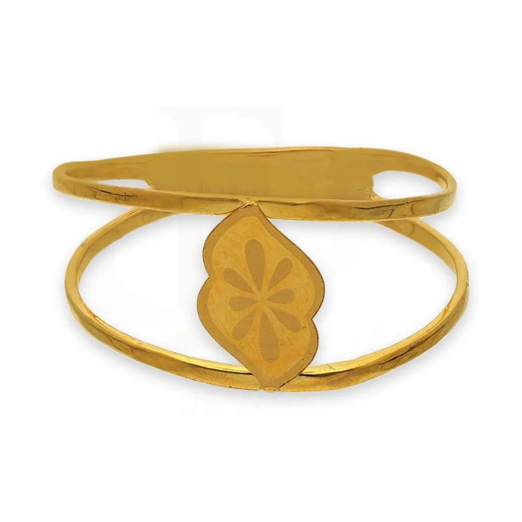 Gold Flower Ring 21Kt - Fkjrn21K2869 Rings