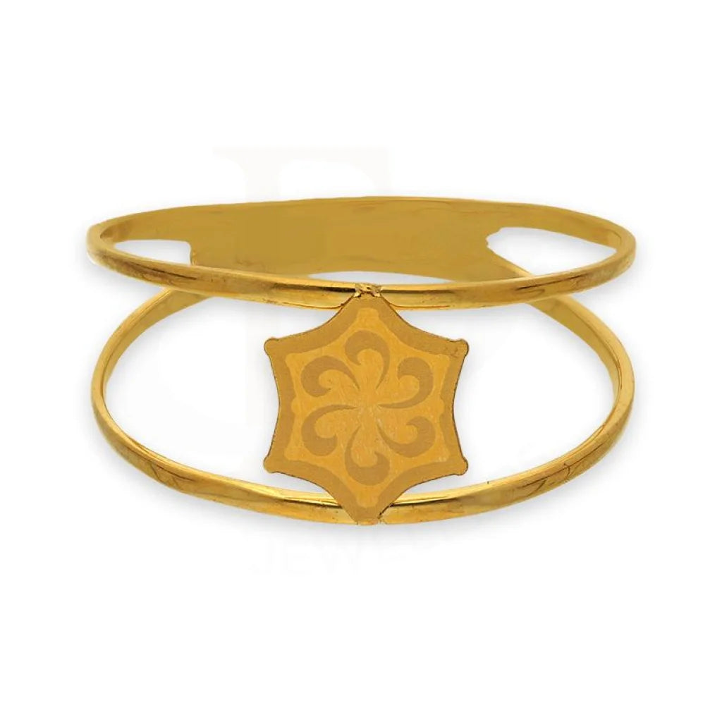 Gold Flower Ring 21Kt - Fkjrn21K2870 Rings