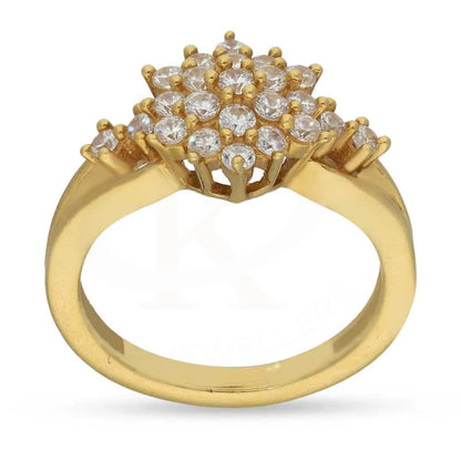 Gold Flower Ring 22Kt - Fkjrn22K3146 Rings