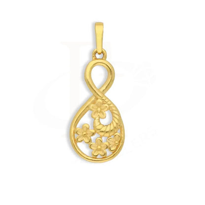 Gold Flowers Pendant 22Kt - Fkjpnd22K2782 Pendants