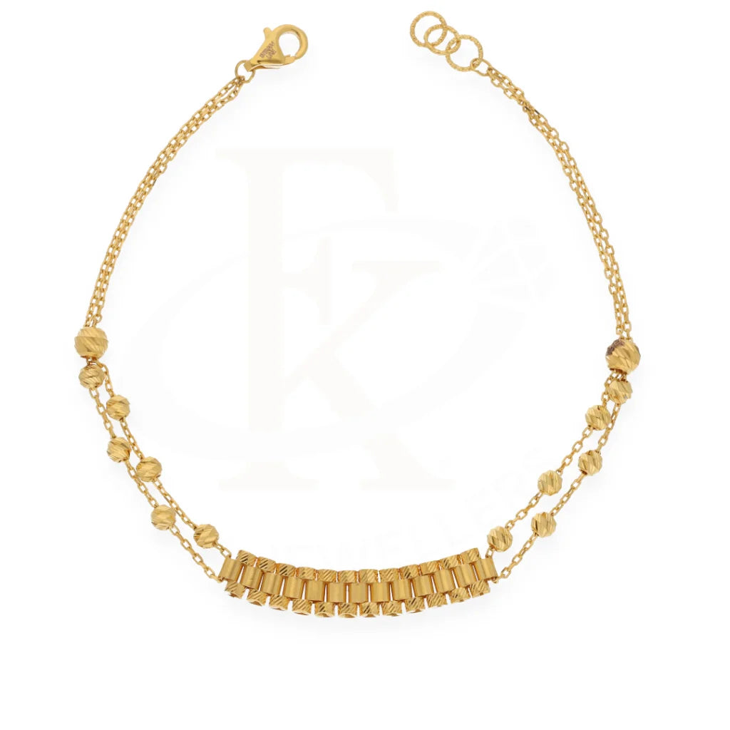 Gold Glam N Glitter Bracelet 21Kt - Fkjbrl21Km8154 Bracelets