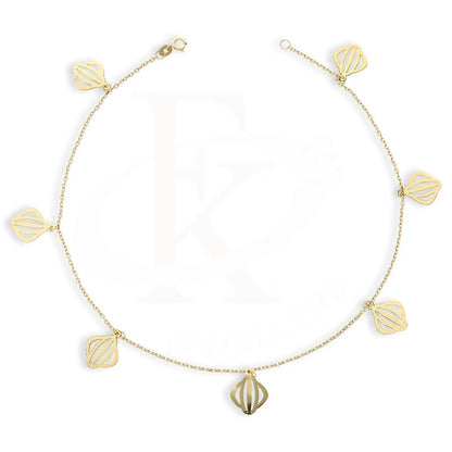 Gold Hanging Anklet 18Kt - Fkjankl18K5262 Anklets