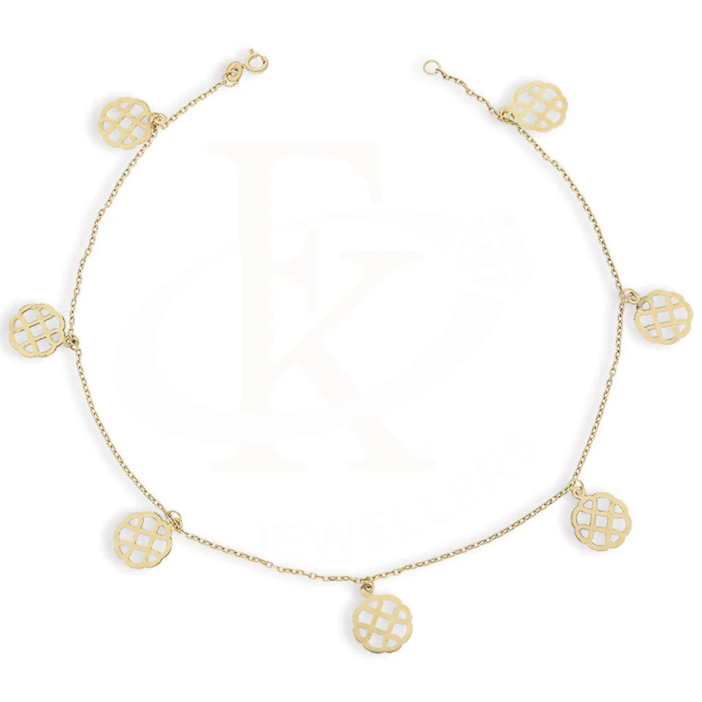 Gold Hanging Anklet 18Kt - Fkjankl18K5266 Anklets