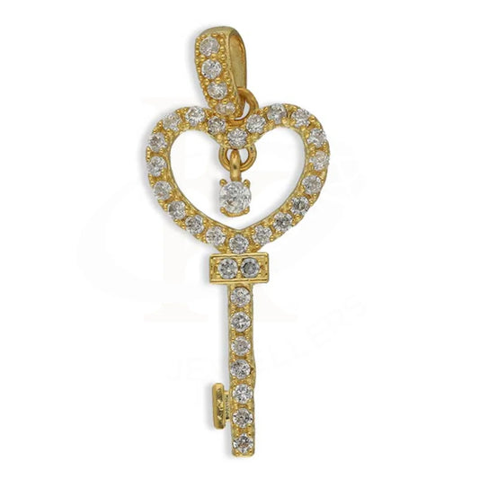 Gold Heart Key Pendant 18Kt - Fkjpnd18K3153 Pendants