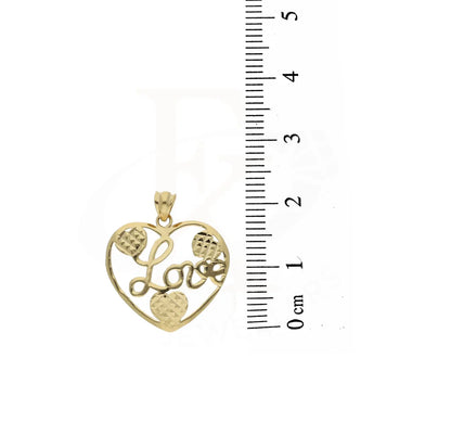 Gold Heart Love Pendant 18Kt - Fkjpnd18K3089 Pendants