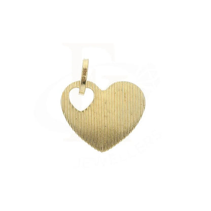 Gold Heart Pendant 18Kt - Fkjpnd1699 Pendants