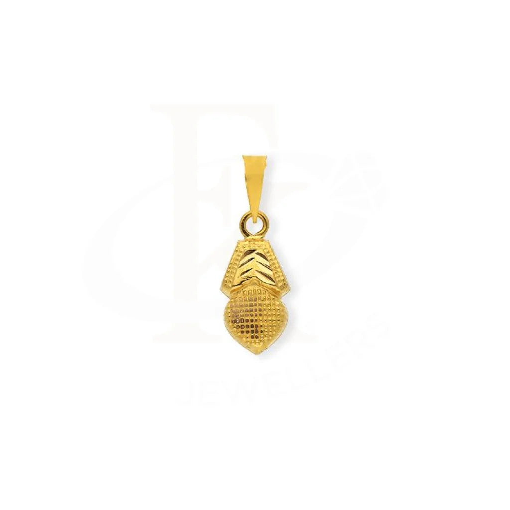 Gold Heart Pendant 18Kt - Fkjpnd18K2351 Pendants