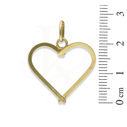 Gold Heart Pendant 18Kt - Fkjpnd18K3157 Pendants