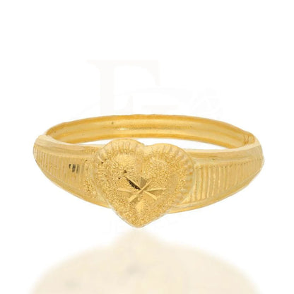 Gold Heart Ring 18Kt - Fkjrn1273 Rings