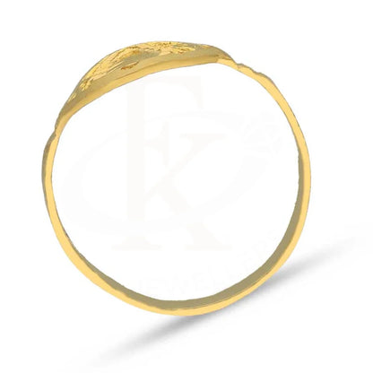 Gold Heart Shaped Baby Ring 22Kt - Fkjrn22K3824 Rings