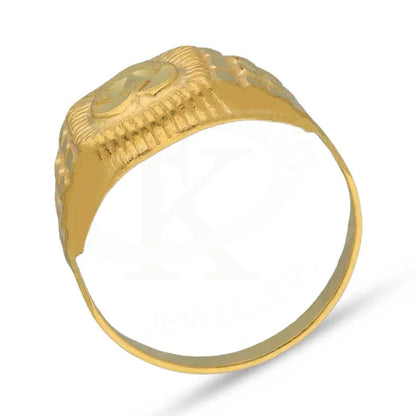 Gold Heart Shaped Baby Ring 22Kt - Fkjrn22K3825 Rings