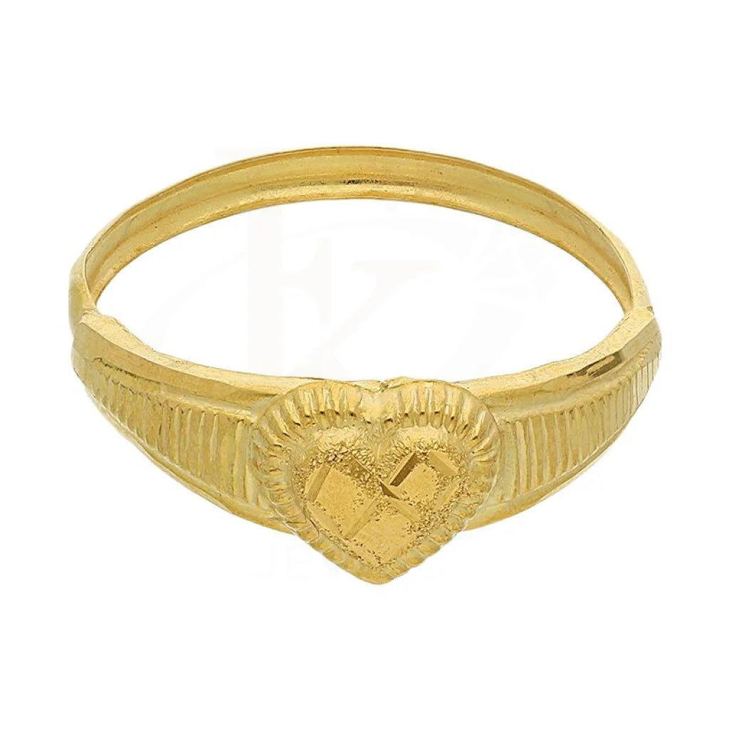 Gold Heart Shaped Ring 18Kt - Fkjrn18K2780 Rings