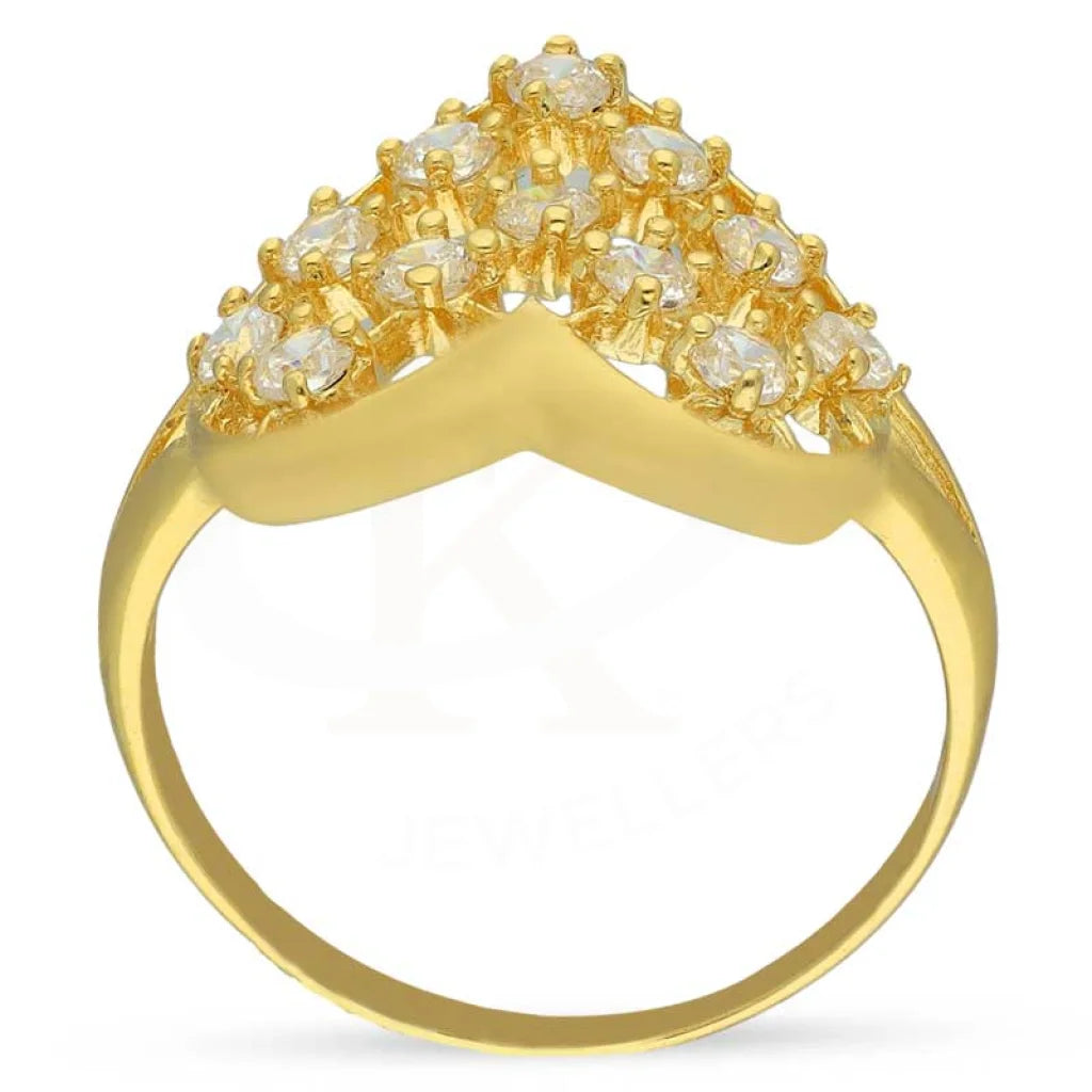 Gold Heart Shaped Ring 18Kt - Fkjrn18K3278 Rings