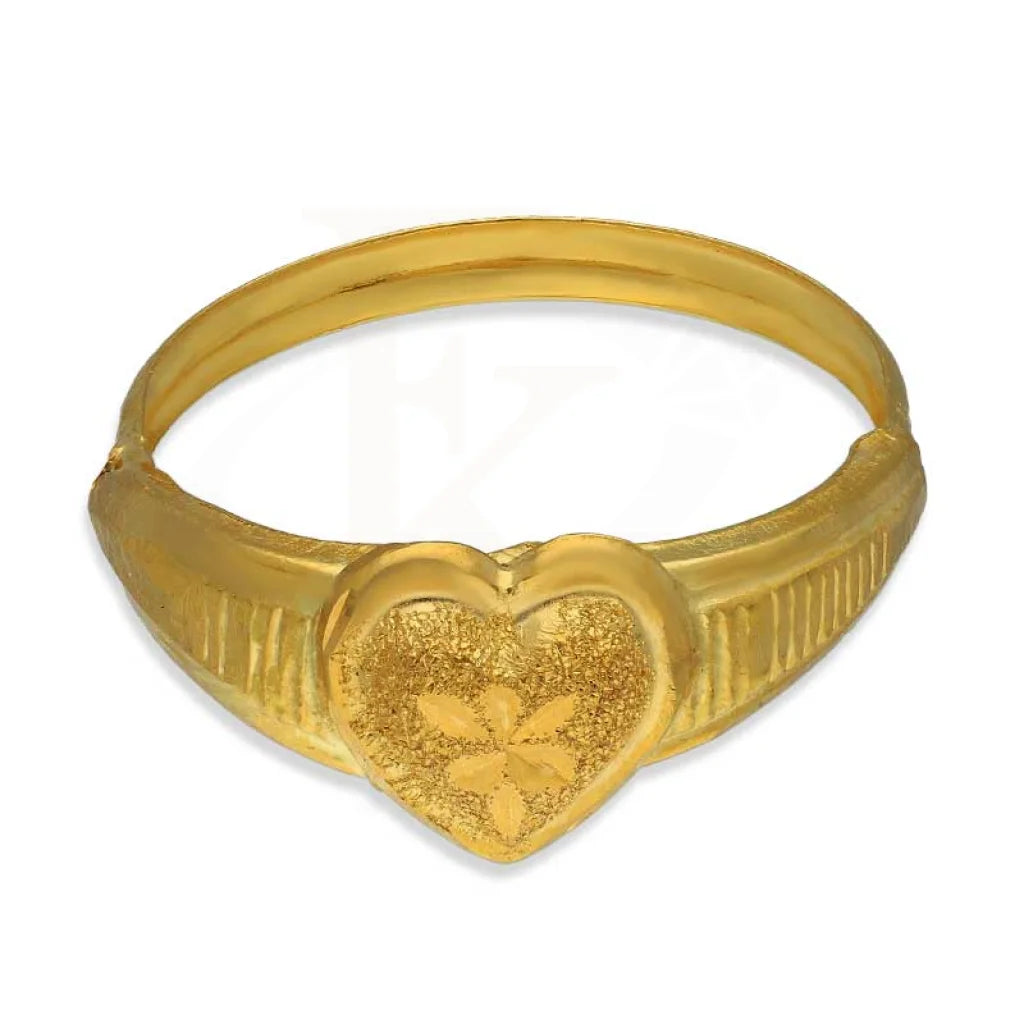 Gold Heart Shaped Ring 18Kt - Fkjrn18K3453 Rings