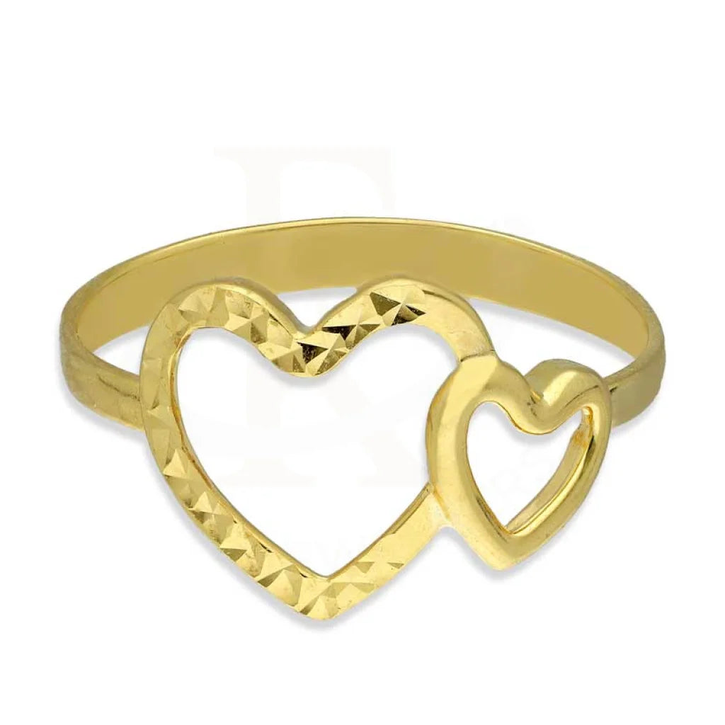 Gold Hearts Ring 18Kt - Fkjrn18K3235 Rings