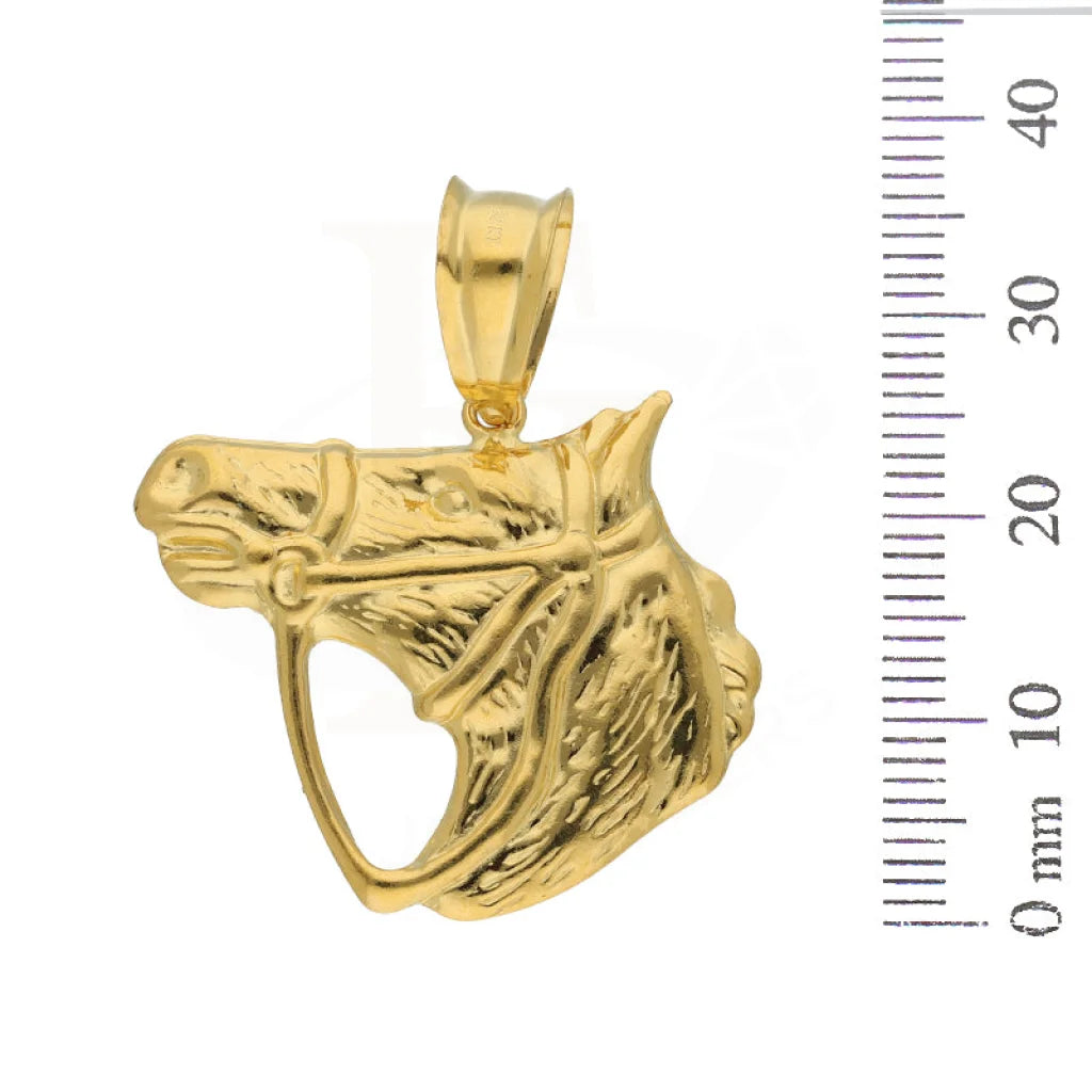 Gold Horse Pendant 22Kt - Fkjpnd22K3170 Pendants