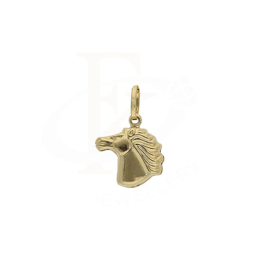 Gold Horse Shaped Pendant 18Kt - Fkjpnd18K2246 Pendants