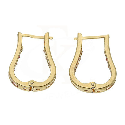 Gold Huggies Earrings 18Kt - Fkjern18K2420