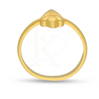 Gold Ice Cream Cone Shaped Baby Ring 22Kt - Fkjrn22K3827 Rings